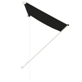 Vidaxl Luifel extendable 150x150 cm anthracite