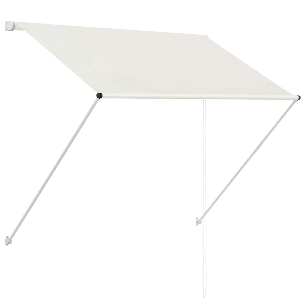 Vidaxl Luifel se razteza 150x150 cm krema