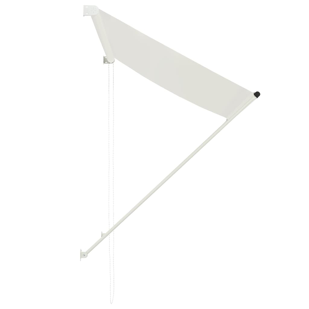 Vidaxl Luifel se razteza 150x150 cm krema