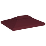 Vidaxl Prieverkak 2-vrstva 4x3m 310 g m² Bordeaux