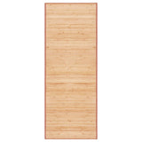 Vidaxl preproga 80x200 cm bambusova rjava