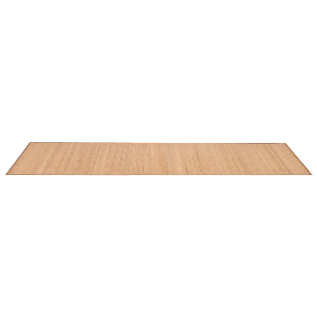 Vidaxl preproga 80x200 cm bambusova rjava