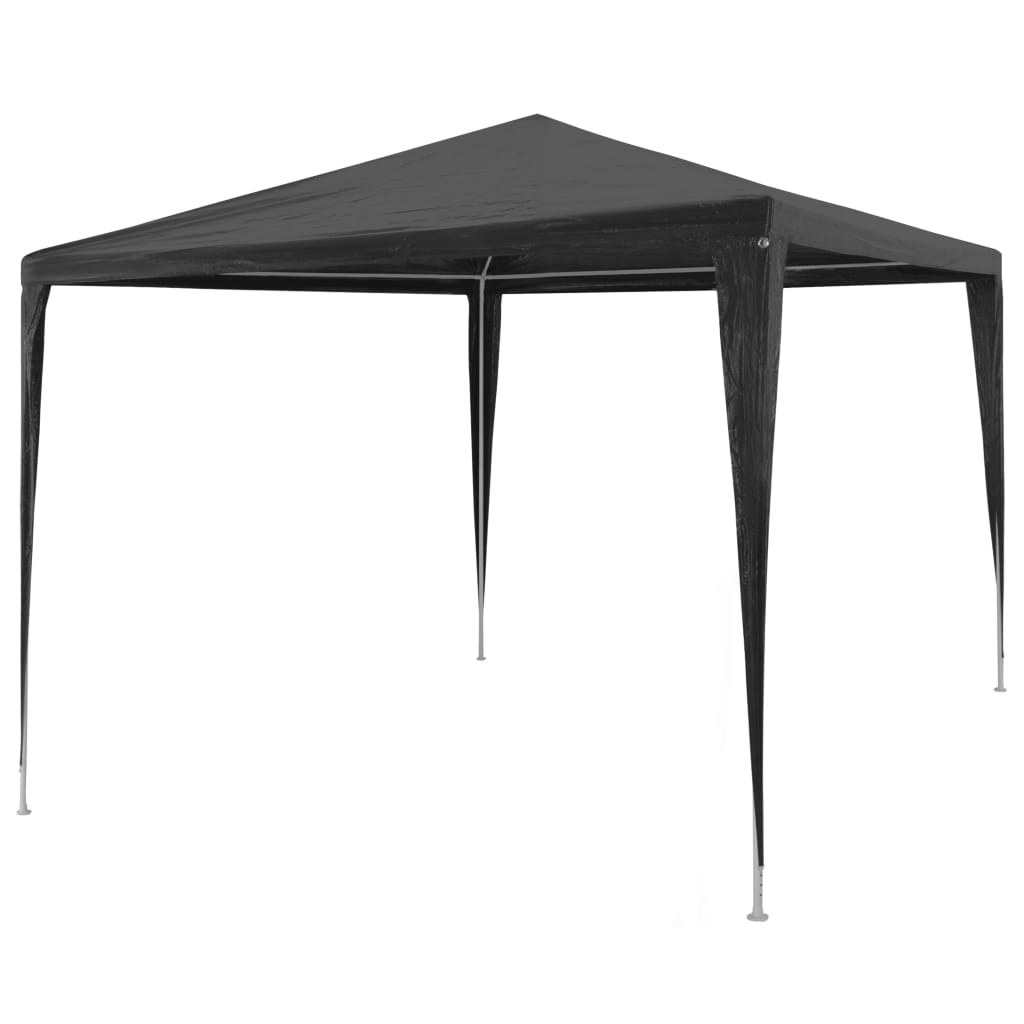 Vidaxl Partytent 3x3 M PE Anthracite
