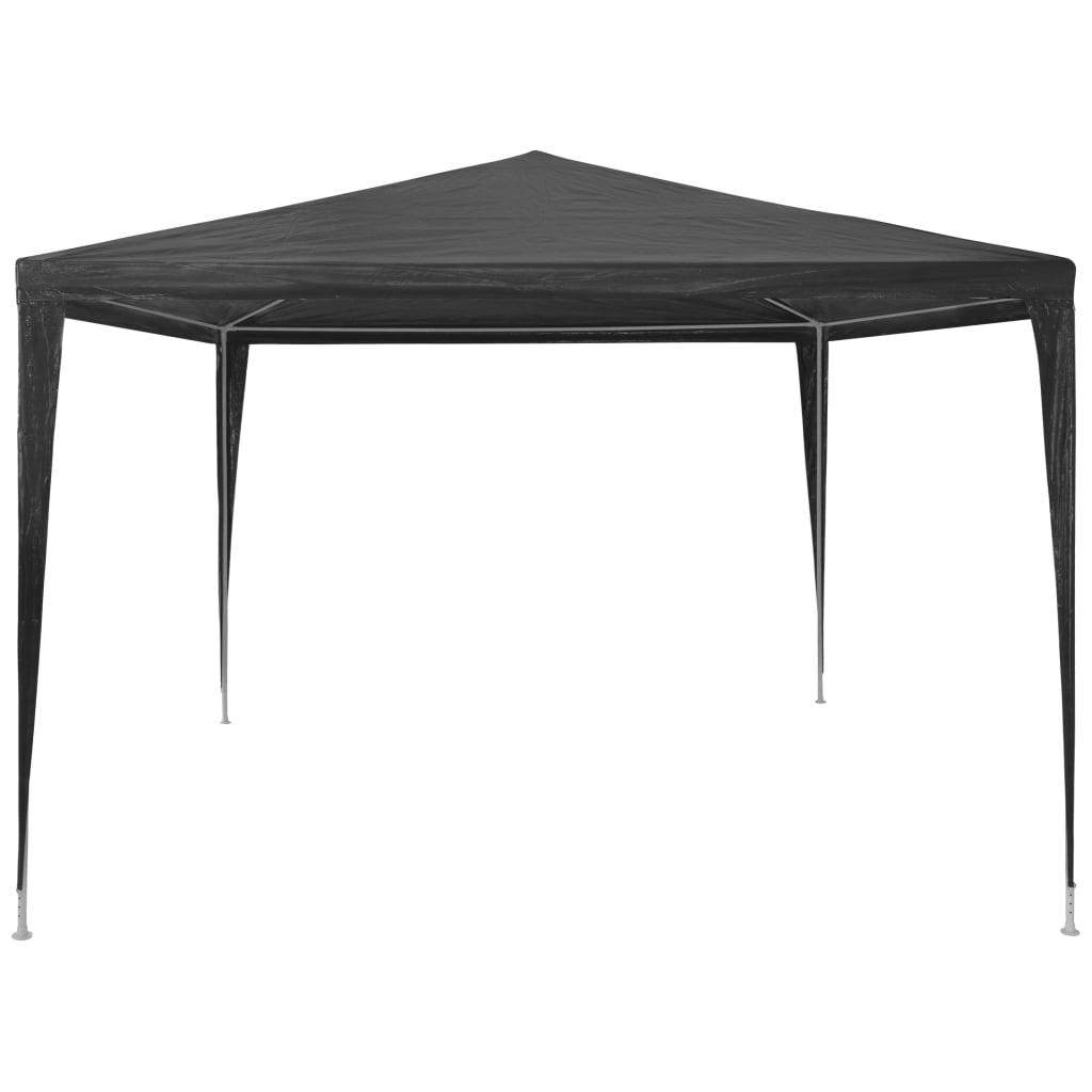 Vidaxl Partytent 3x3 M PE Anthracite