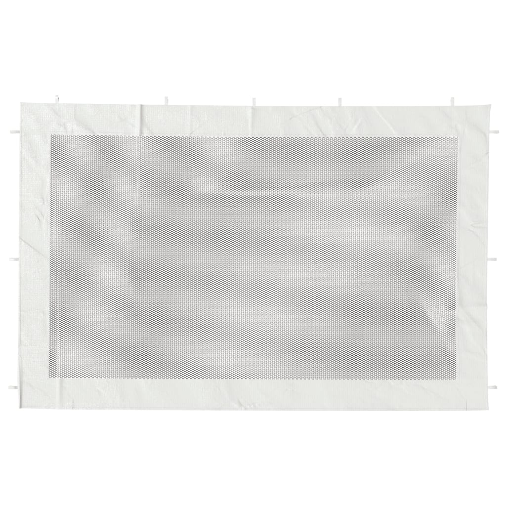 Vidaxl Tent Walls 2 ST Gaza biała i czarna