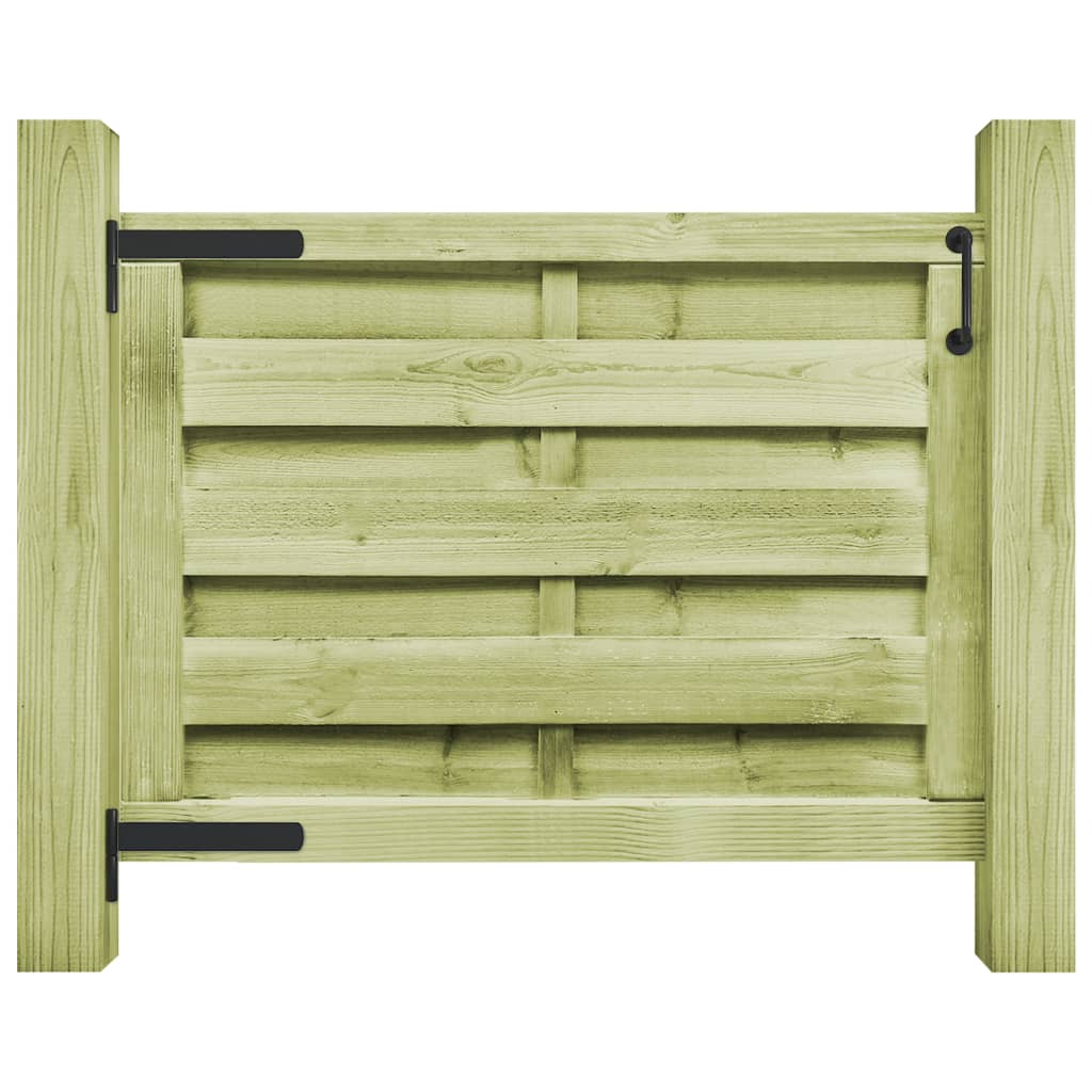 Vidaxl port 100x75 cm impregnated pine