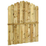 Vidaxl port 100x125 cm impregnated pine