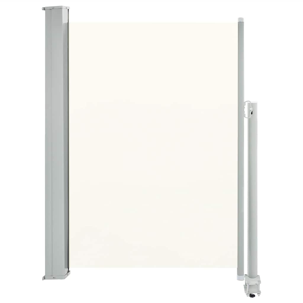 VidaXL Garden screen Extendable 100x300 cm cream -colored