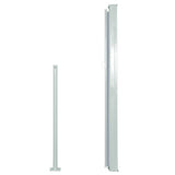 VidaXL Windshield Extendable 140x300 cm Gray