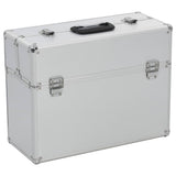 Vidaxl Tool Case 47x36x20 cm colorato in argento in alluminio