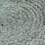 Vidaxl placemats 4 ms omkring 38 cm jute olivengrøn