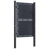 Vidaxl port 100x125 cm steel anthracite