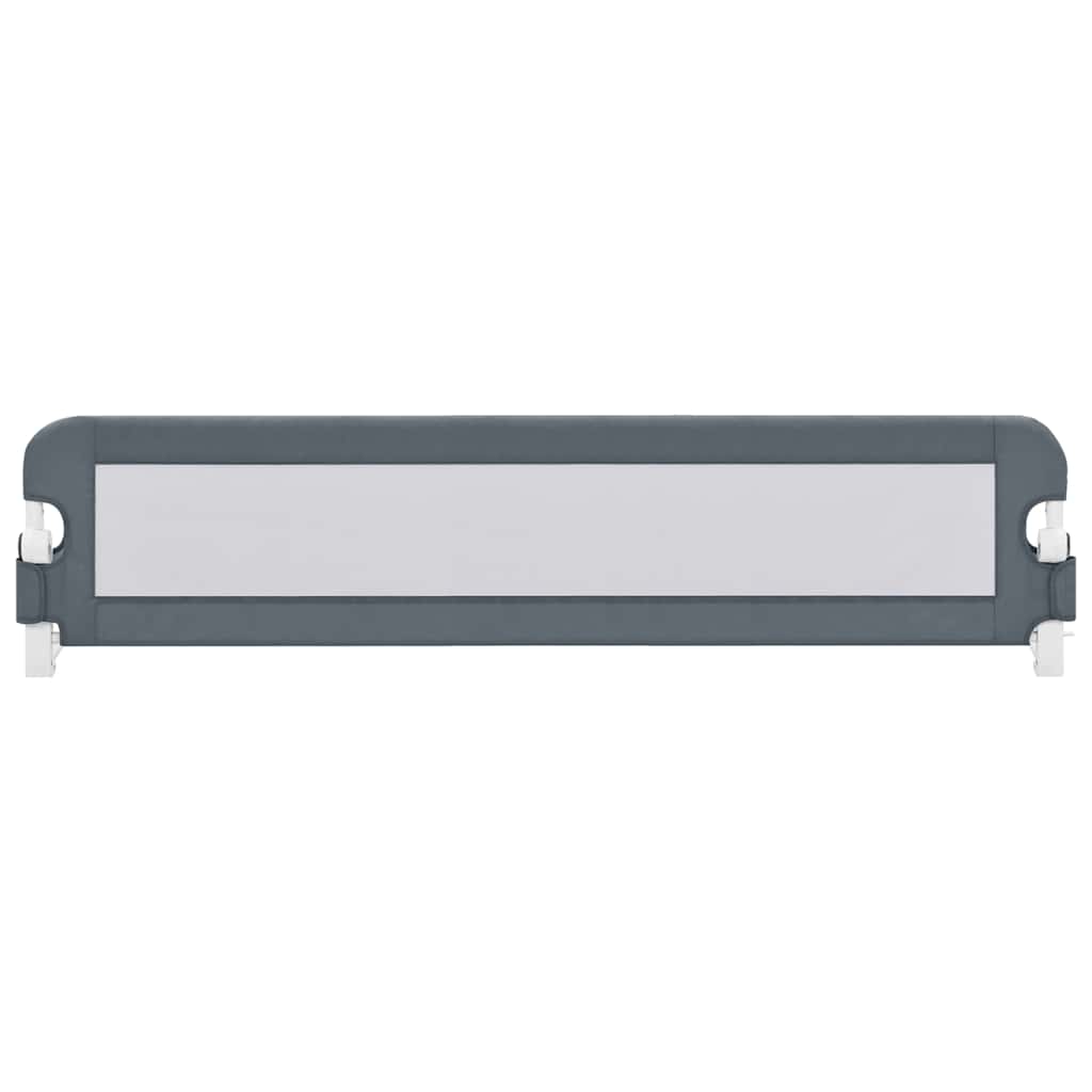 Tableau de lit Vidaxl Toddler 180x42 cm Gray en polyester