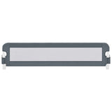 Tableau de lit Vidaxl Toddler 180x42 cm Gray en polyester