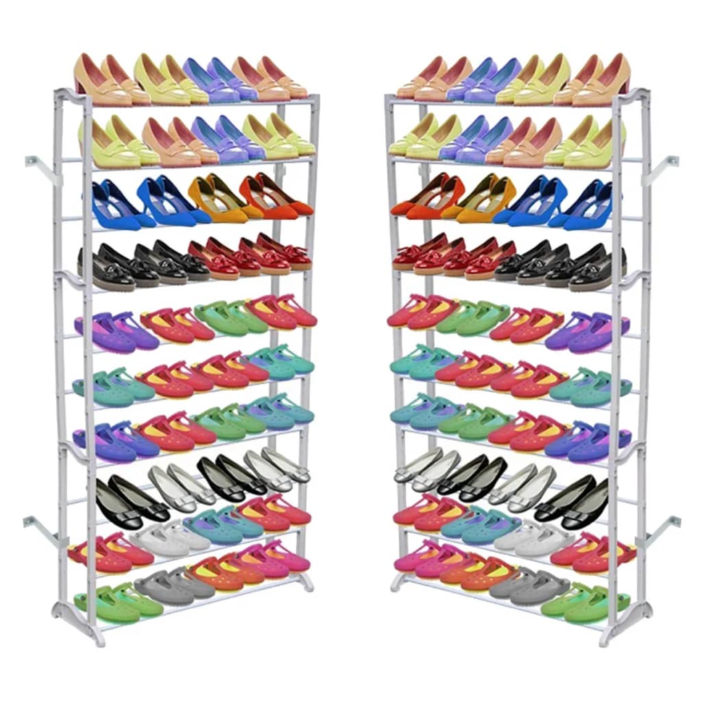 Rack à chaussures Vidaxl 2 PCS