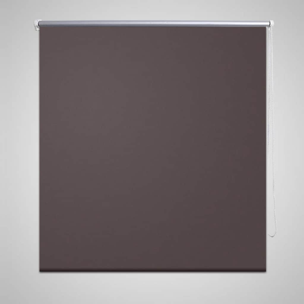 Vidaxl Roller Blind Damning 160 x 175 cm kava rjava