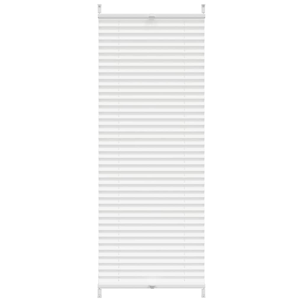 Vidaxl plisséjalind 40x125 cm bílá
