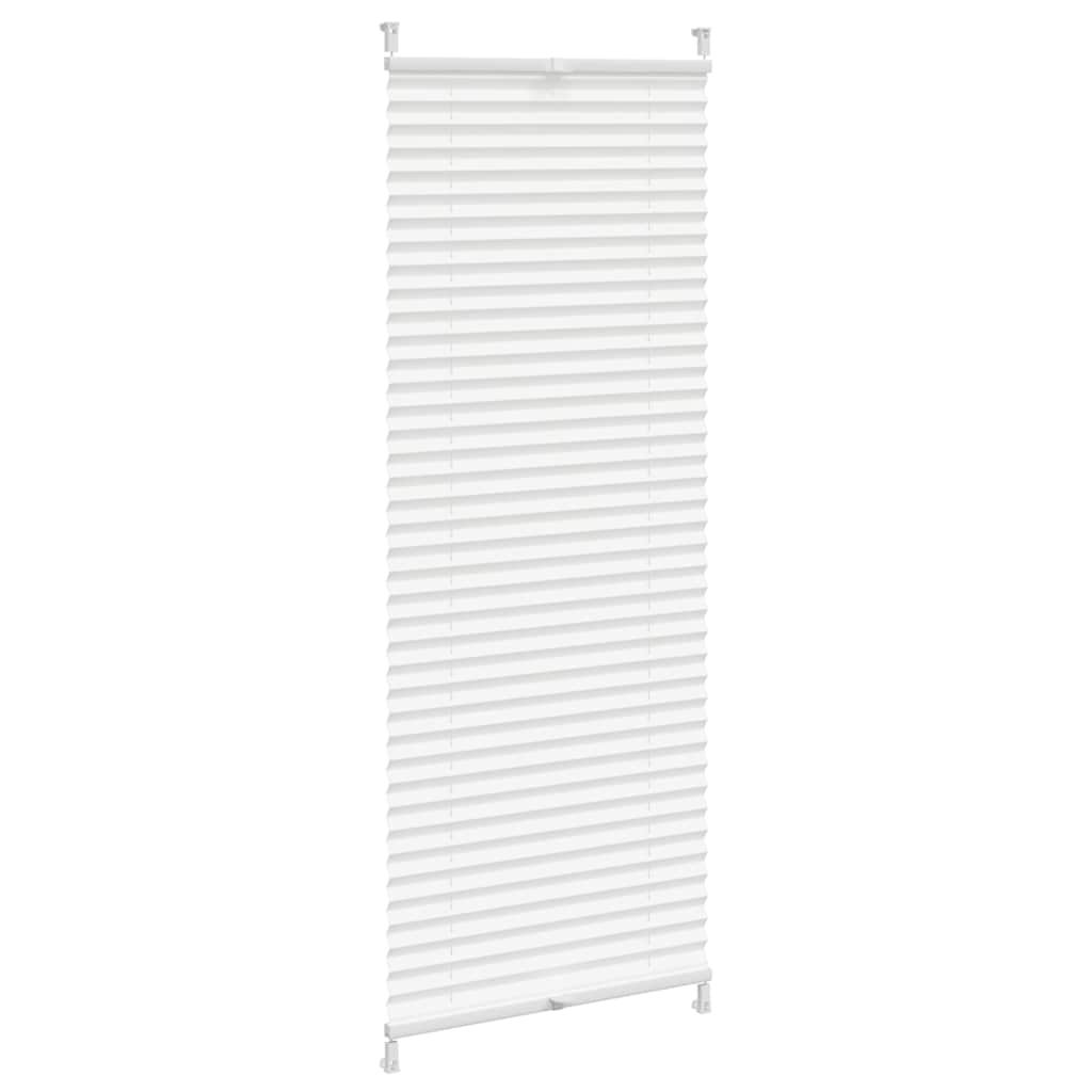 Vidaxl plisséjalind 40x125 cm bílá