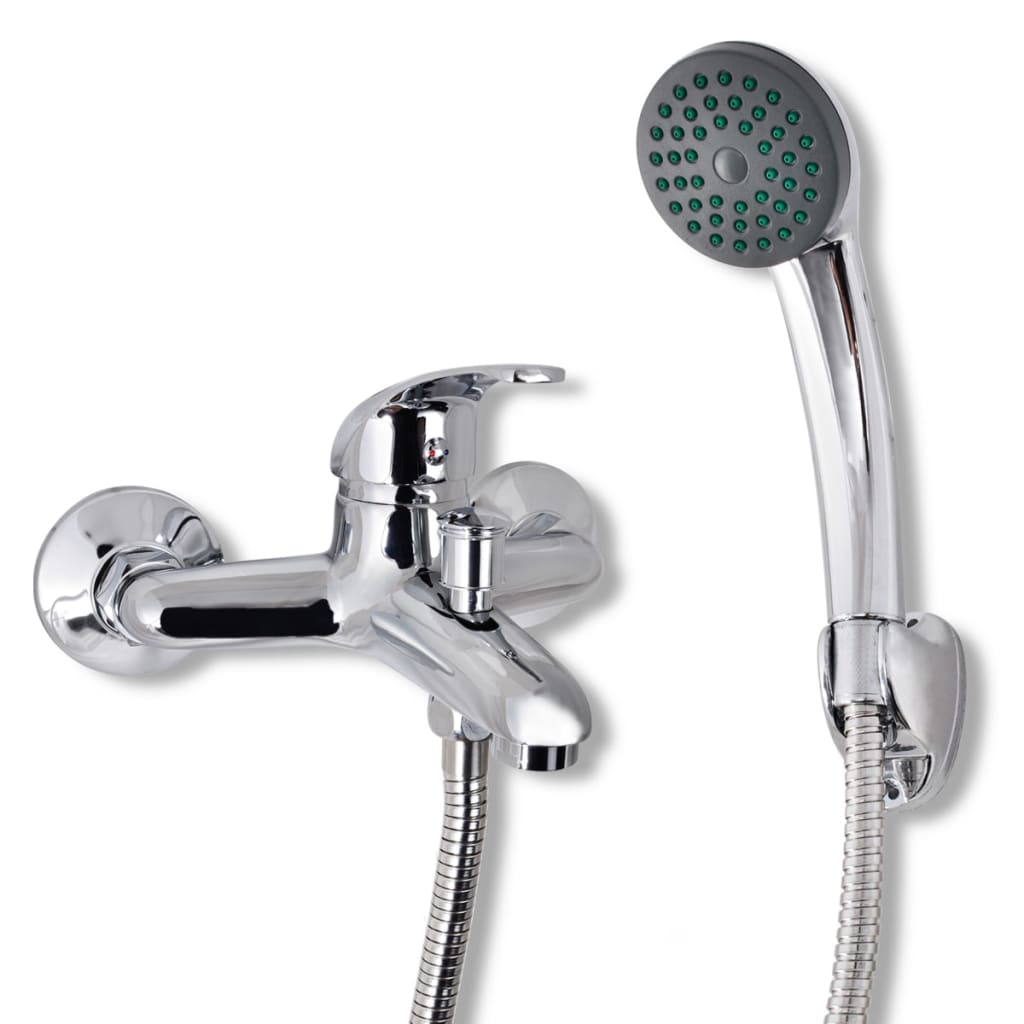 Bidaxl duschkran Set One Button Chromium