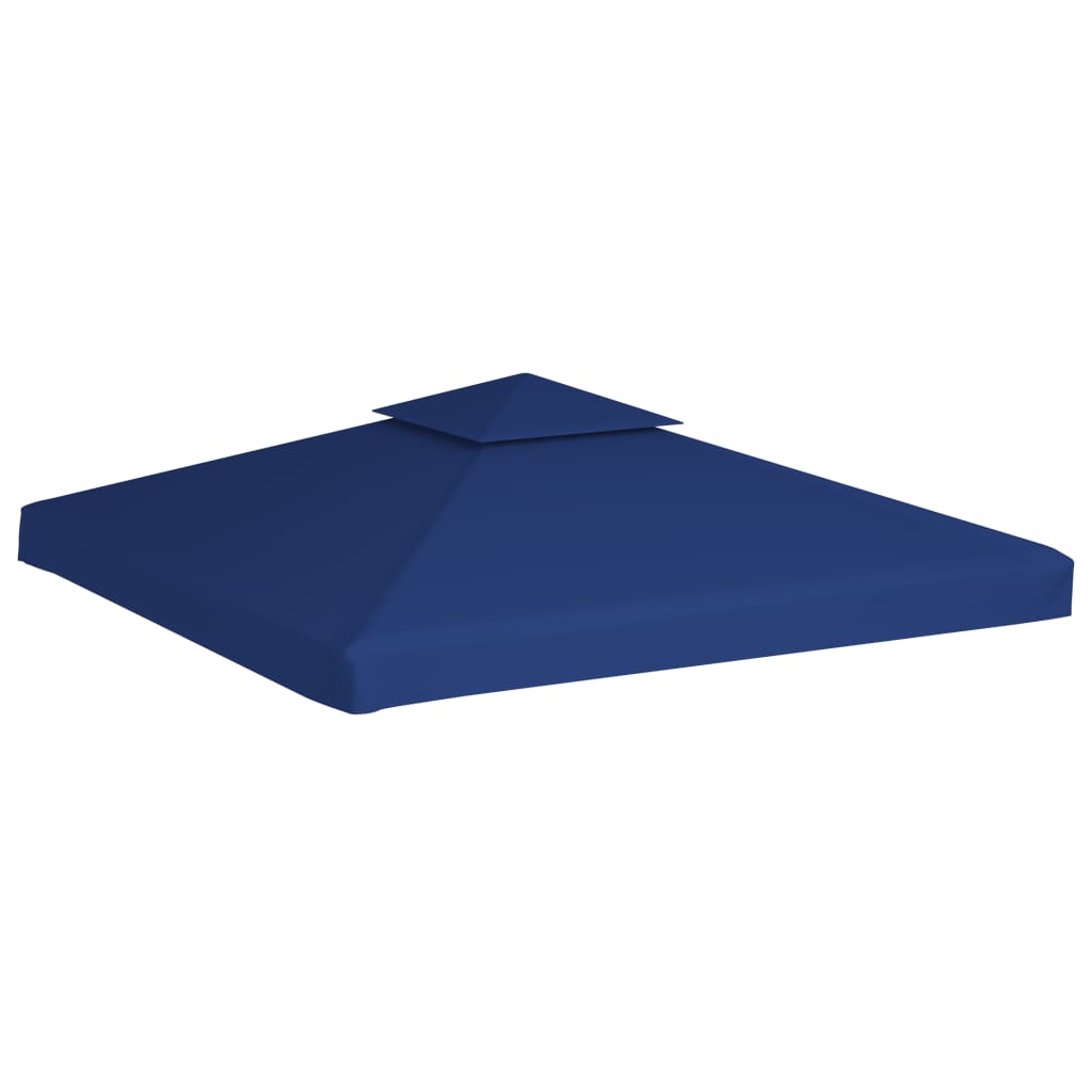 Vidaxl nadomestna šotorska krpa Arbor 310 g m² 3x3 m temno modra