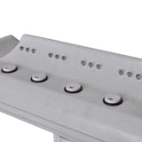 Vidaxl Schwimmbad Wasserfall Fontein mit LED