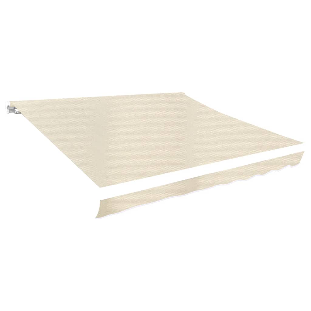Vidaxl laifeldoek 3x2,5 m platna krema