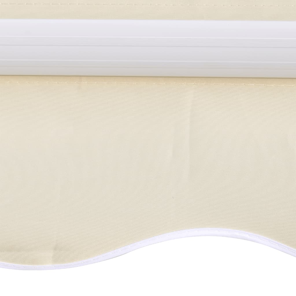 Vidaxl laifeldoek 3x2,5 m platna krema