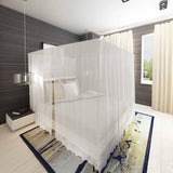 Vidaxl Mosquito Net Square z 3 otworami 2 szt.