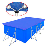Vidaxl Schwimmbadabdeckung rechteckig 90 g m² 394x207 cm pe