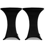 Vidaxl Stand Table Stretch Ø60cm černá (2 kusy)