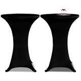 Vidaxl Stand Table Stretch Ø60cm černá (2 kusy)