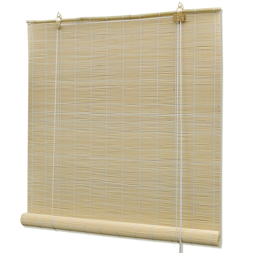 Vidaxl Roller Blind 100x160 cm bambus přirozený