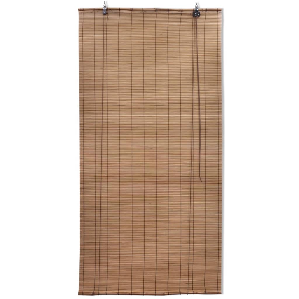 Vidaxl Roller Blind 80x160 cm bambus hnědá