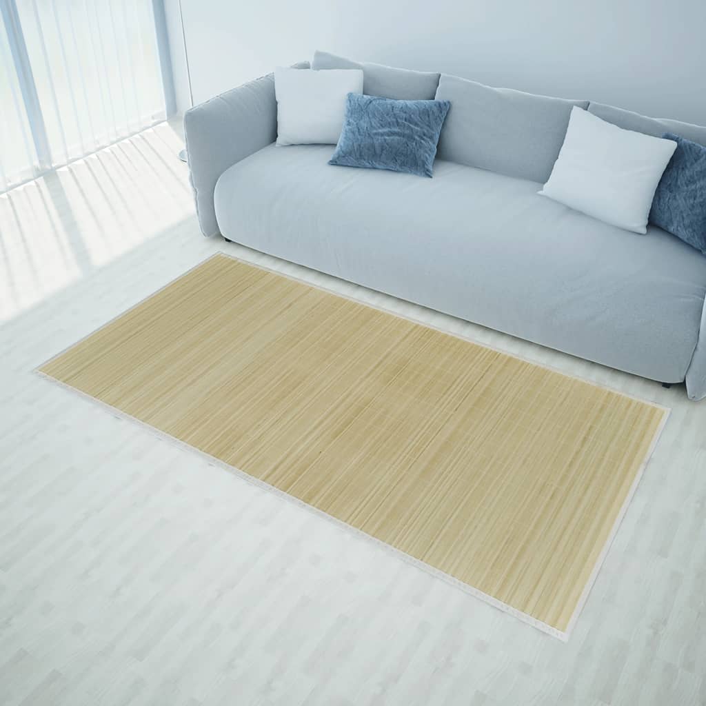 Vidaxl koberec obdélníkový 80x200 cm Bamboo Natural