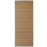 Vidaxl koberec obdélníkový 80x200 cm Bamboo hnědá