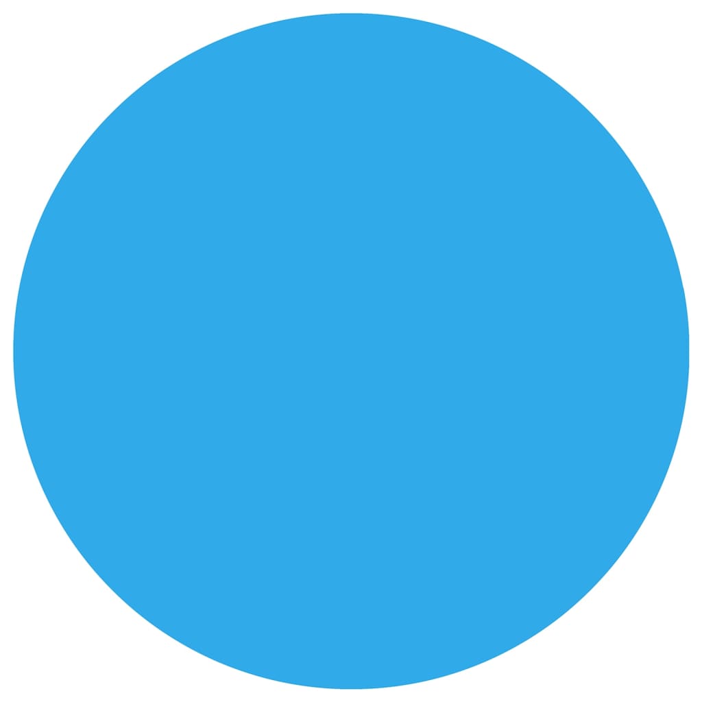 Vidaxl Pool segeln um 488 cm pe blau