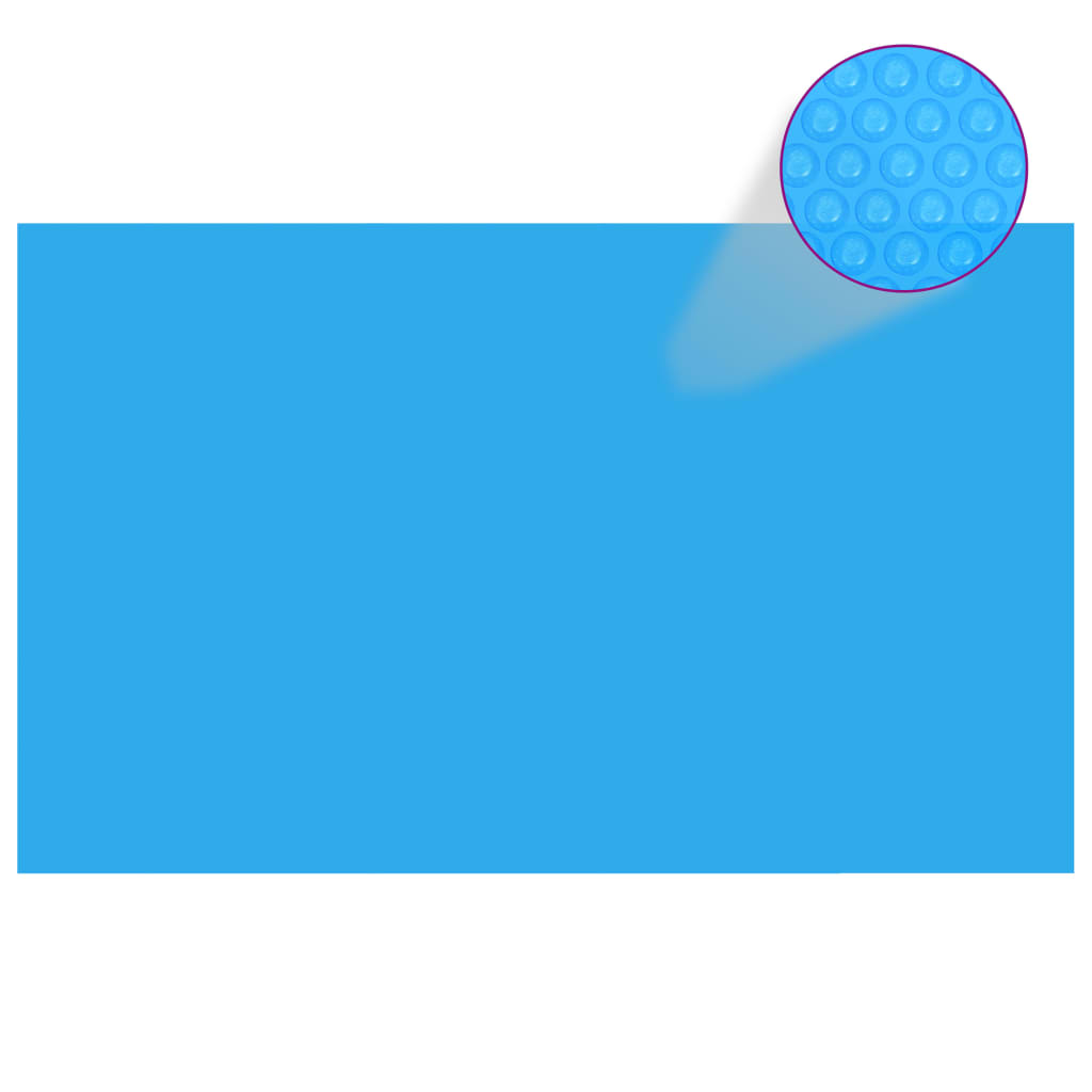 Vidaxl Pool Segel rechteckig 260 x 160 cm pe blau
