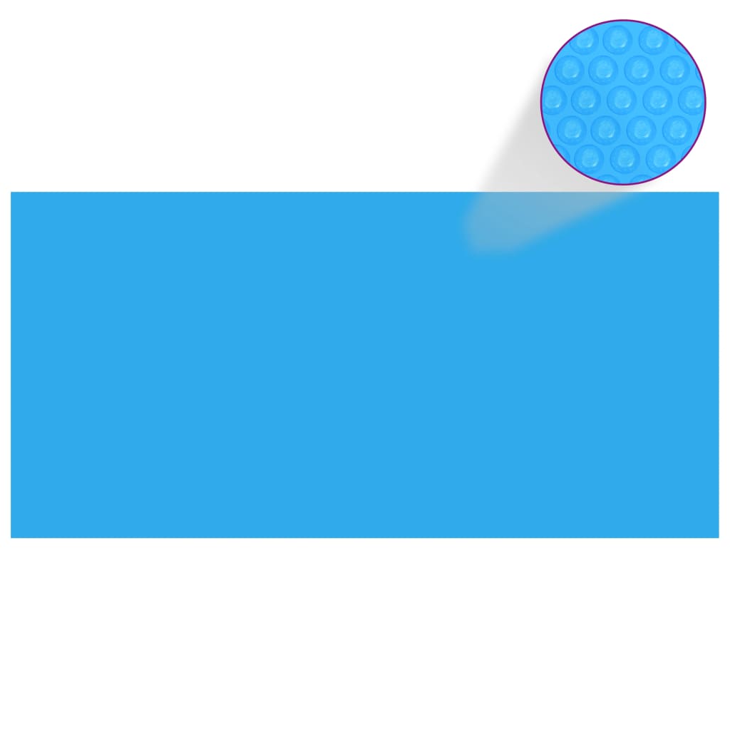 Vidaxl Swimming Pool Sail Rectangular 450 x 220 cm PE Blue