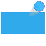 Vidaxl Swimming Pool Sail Rectangular 450 x 220 cm PE Blue