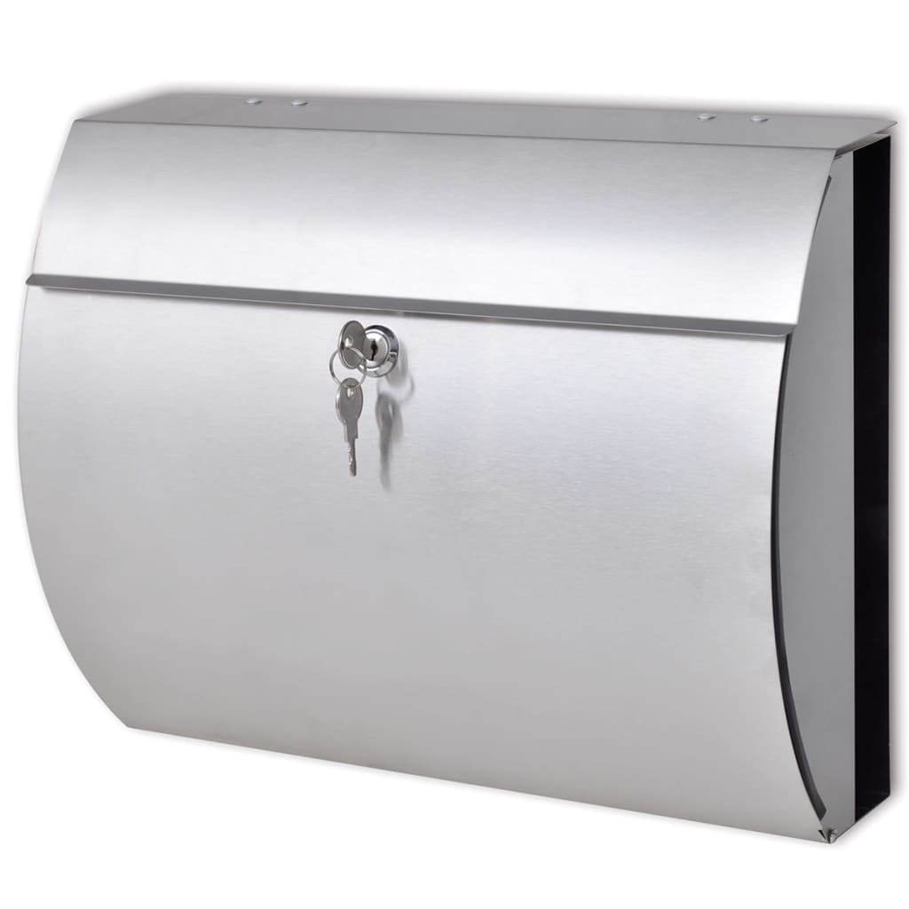Nerezová ocel Vidaxl Letterbox