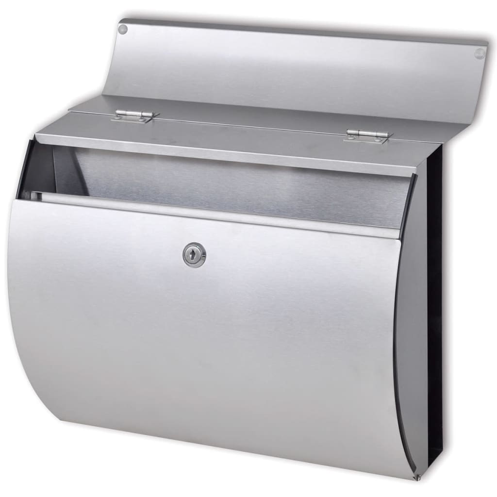 Nerezová ocel Vidaxl Letterbox