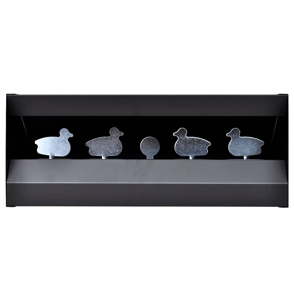 VidaXL Shooting cupboard Magnetic with targets 4+1 duck design