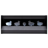VidaXL Shooting cupboard Magnetic with targets 4+1 duck design