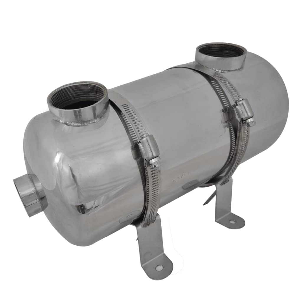 Vidaxl Swimming Pool heat exchanger 355 x 134 mm 40 kW