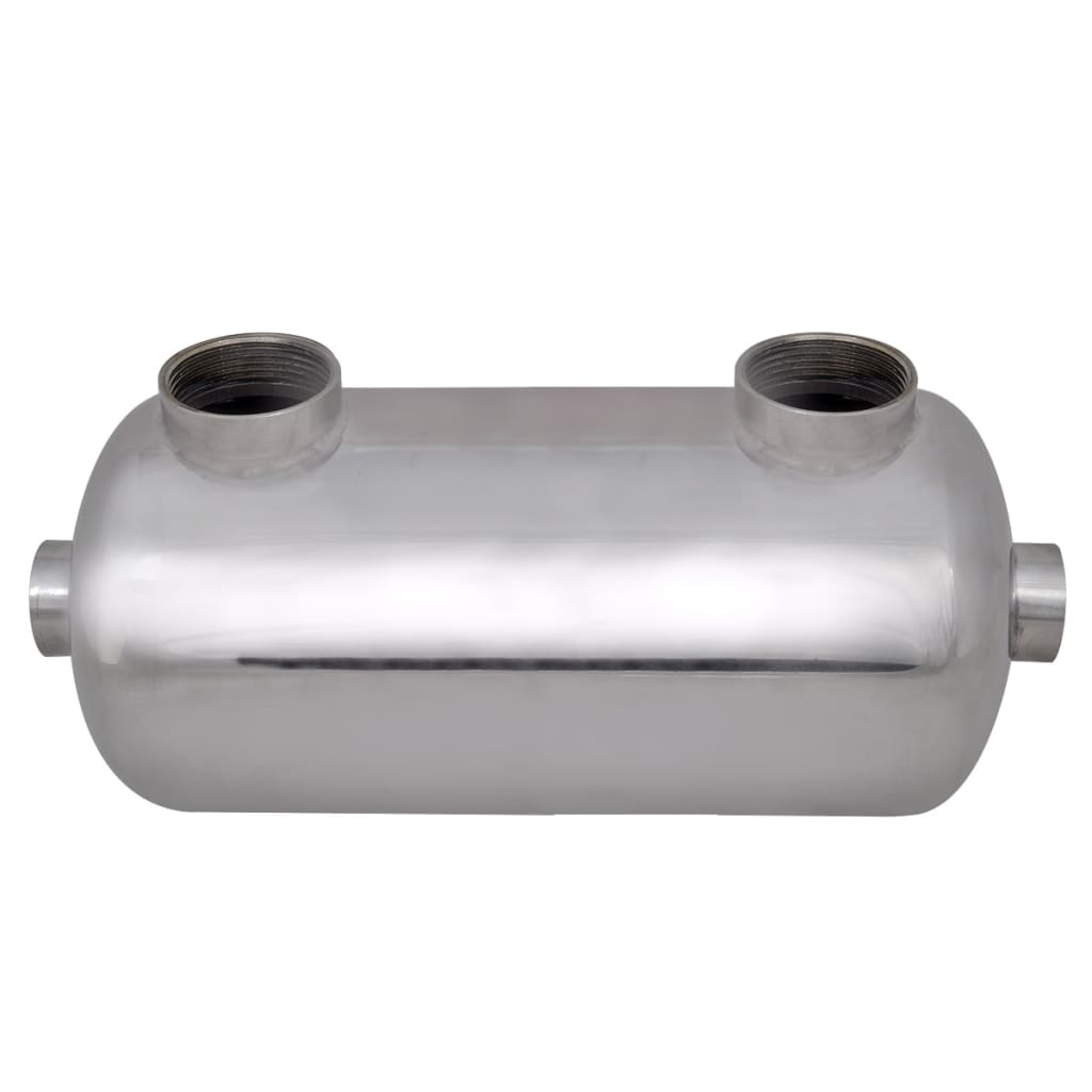 Vidaxl Swimming Pool heat exchanger 355 x 134 mm 40 kW