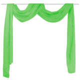 Vidaxl overgijn traslucido voile 140 x 600 cm verde