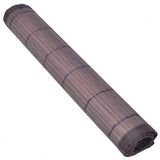Vidaxl 6 placemats bambus 30 x 45 cm temno rjava