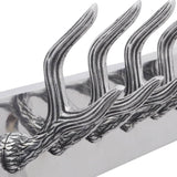 Vidaxl Aluminum Coat Rack Silver colored