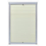 Vidaxl Roller Blind Pleated Cream U08 808