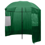 Vidaxl visparaplu zielony 240 x 210 cm